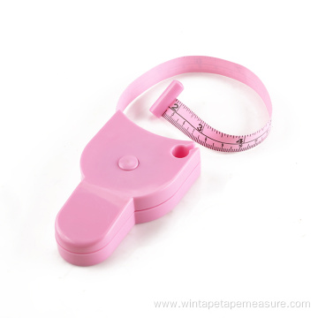 150cm 60' Pink Custom Body Tape Measure Fitness